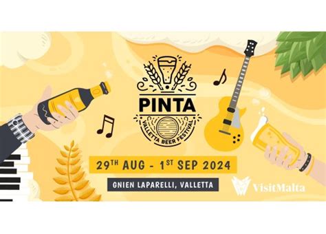 PINTA Beer Festival 2024 at Gnien Laparelli Malta .